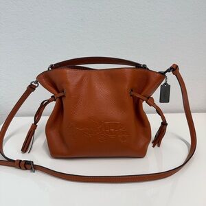 Coach Caramel Leather Crossbody Bag